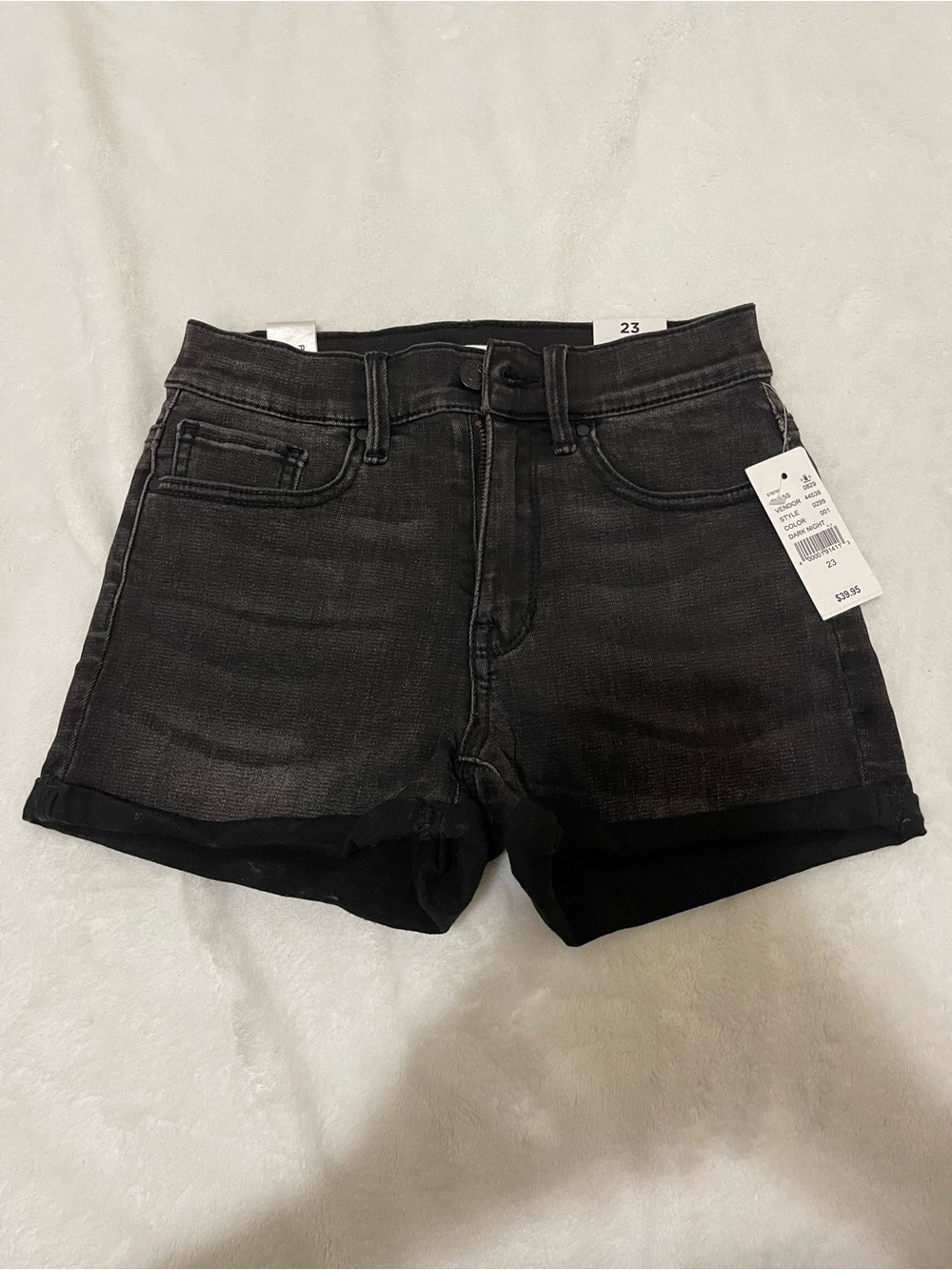 Pacsun Black Denim Shorts - Classic High-Rise